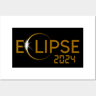 Solar Eclipse Shirt 2024 Total Solar Eclipse 4.08.24 Posters and Art